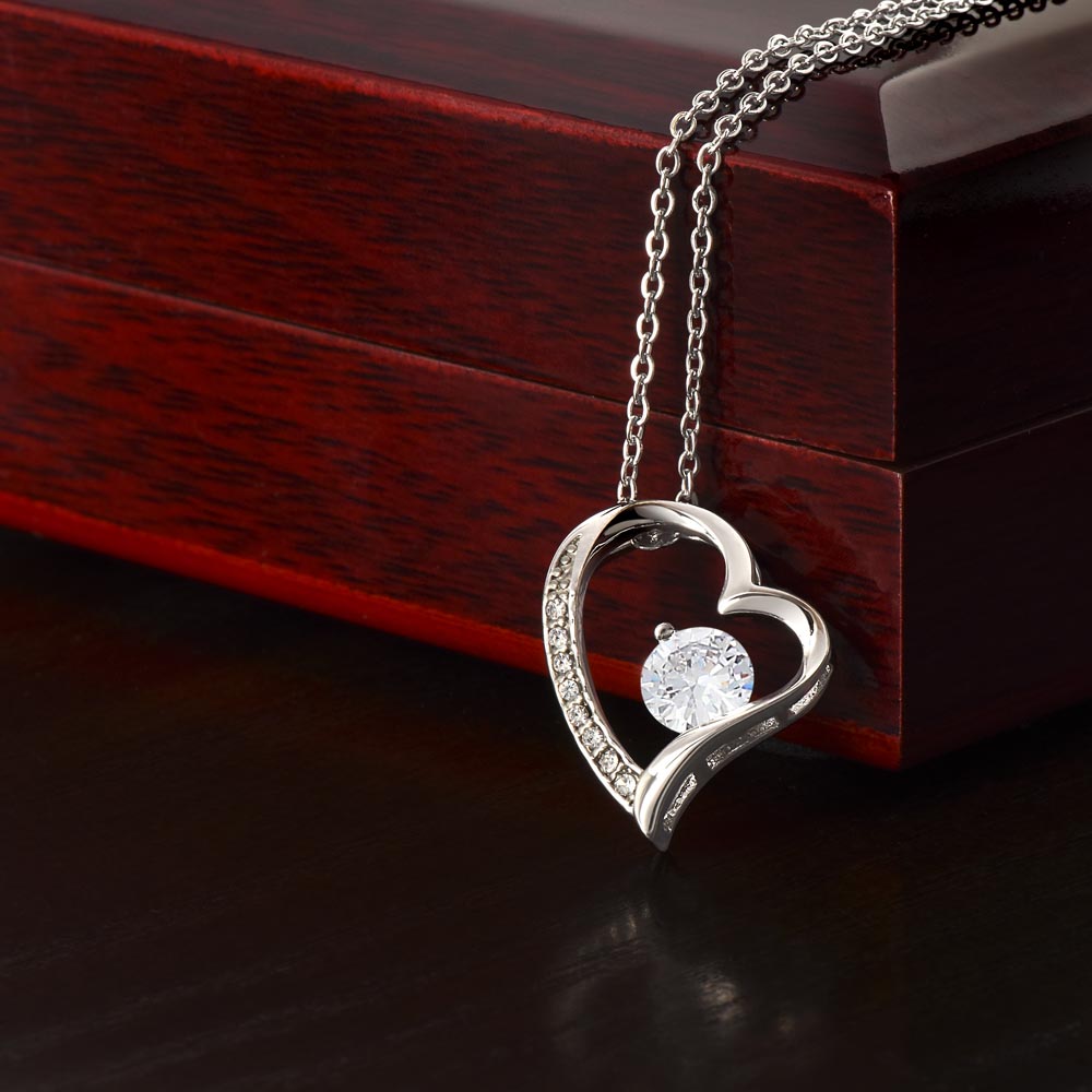 Pendant Love Necklace to Daughter from Mom