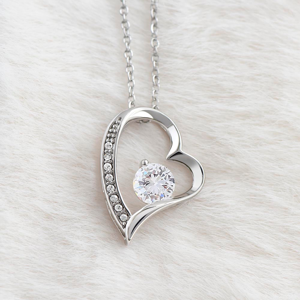 Pendant Love Necklace to Daughter from Mom